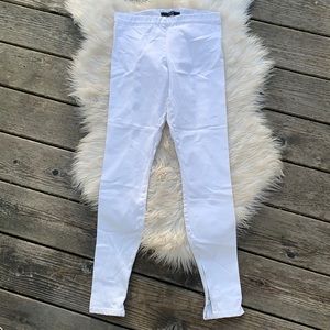 Joes Jeans White Jeggings Leggings
